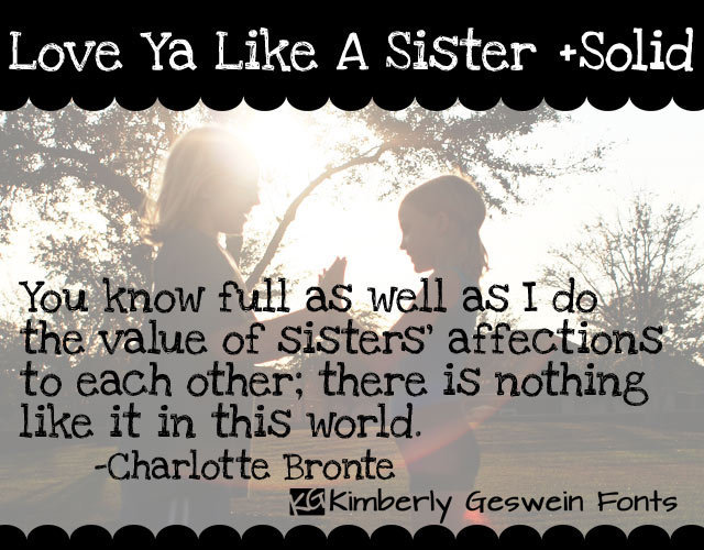 Love Ya Like A Sister illustration 1