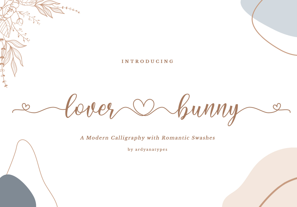 Lover Bunny Personal use illustration 10