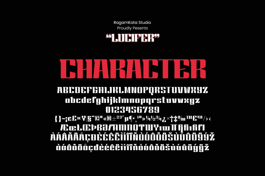 Lucifer DEMO Font · 1001 Fonts