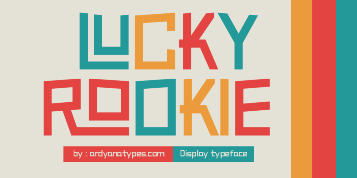 Luckyrookie Font · 1001 Fonts