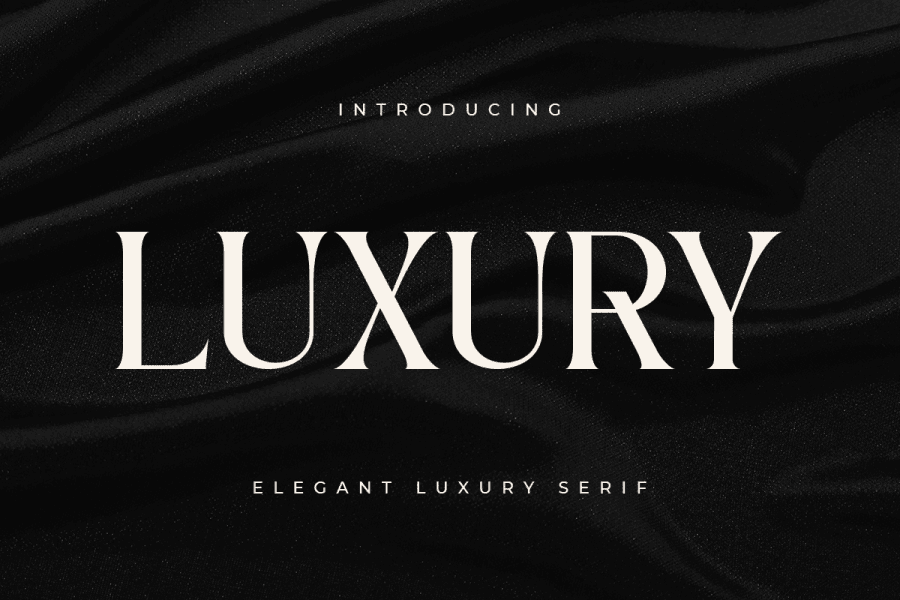 Luxury Font · 1001 Fonts