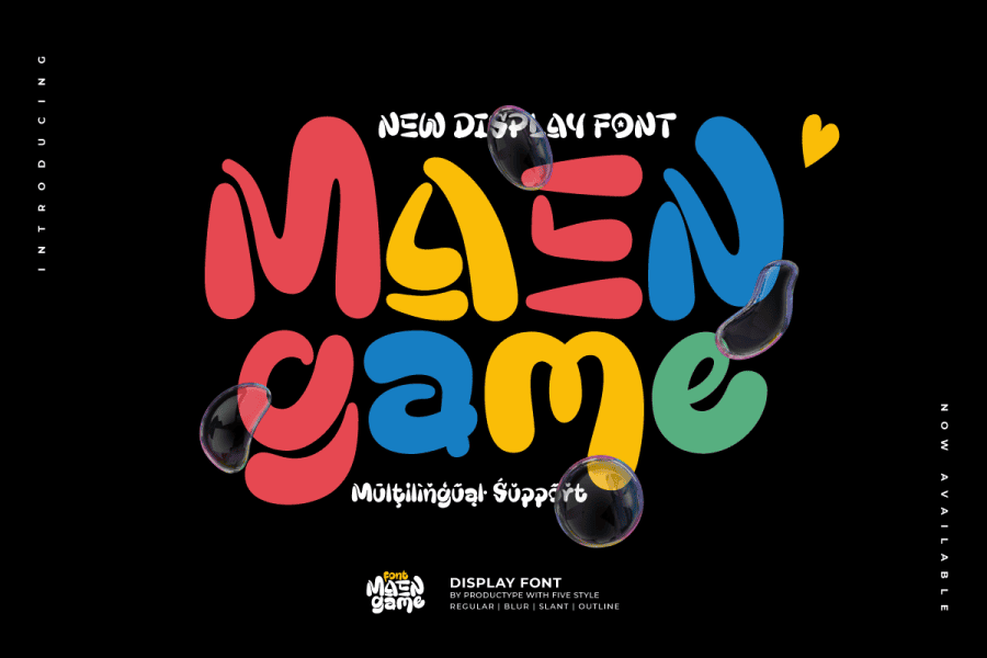 Ma Script Font MAENGAMEtrial Font · 1001 Fonts