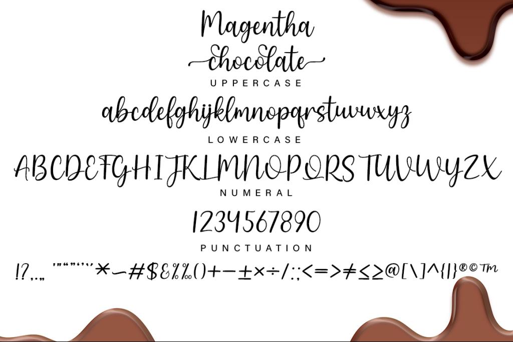 Magentha Chocolate illustration 6