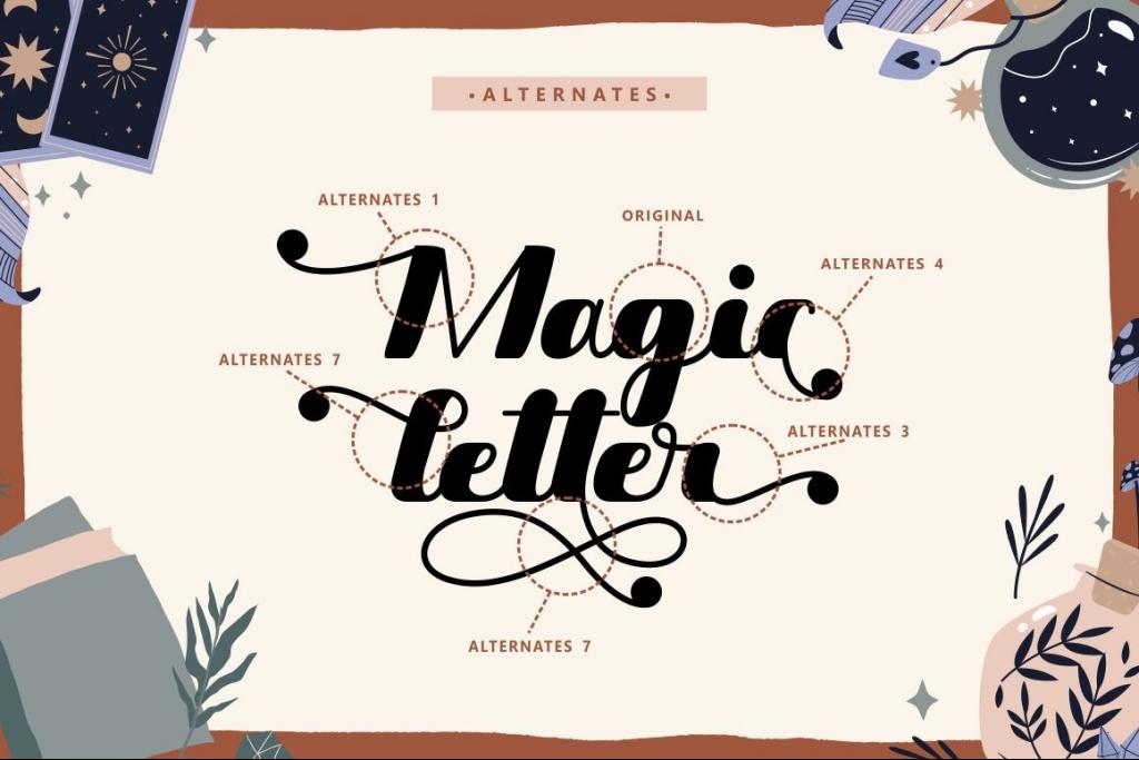 Magic Letter illustration 12