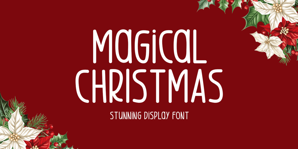 Magical Christmas - Free Font · 1001 Fonts