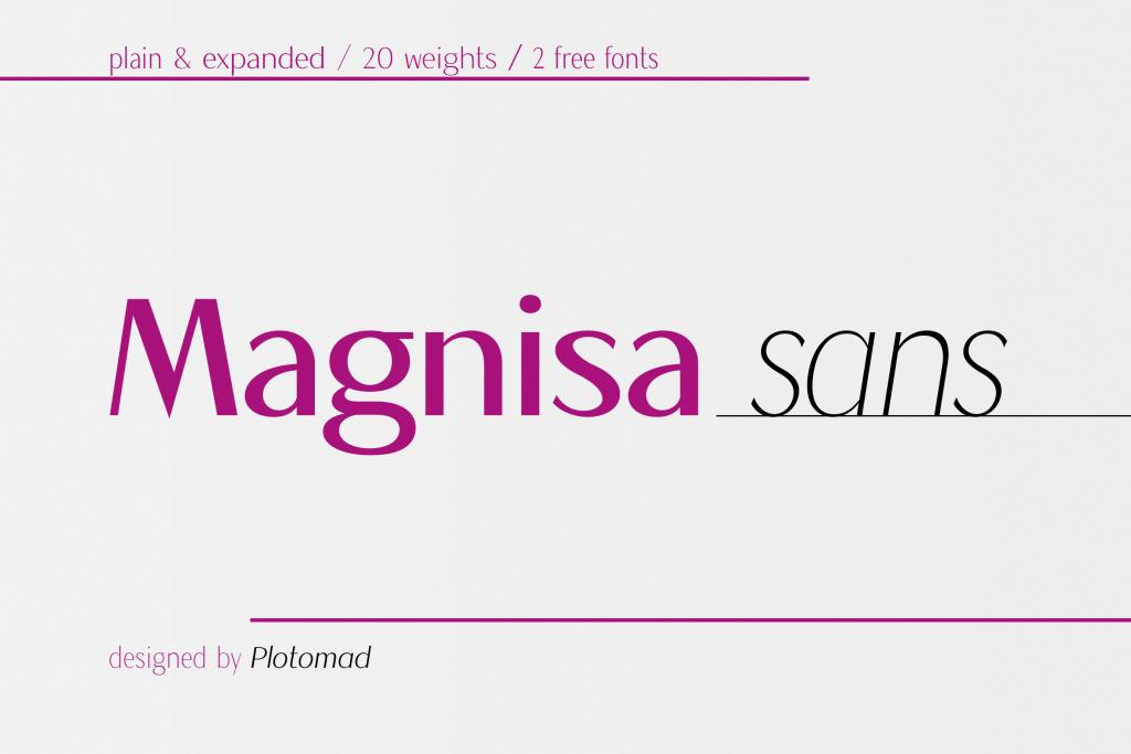Magnisa Sans illustration 15