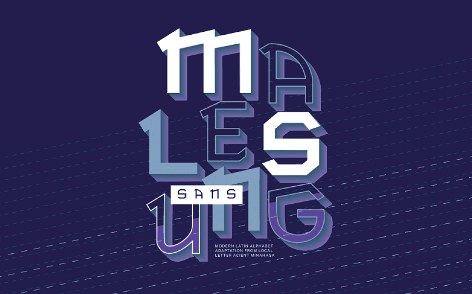 Malesung Sans Font · 1001 Fonts