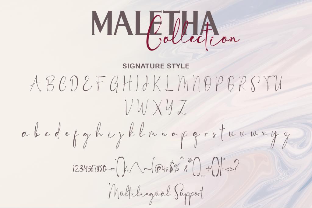 Maletha Collection illustration 7