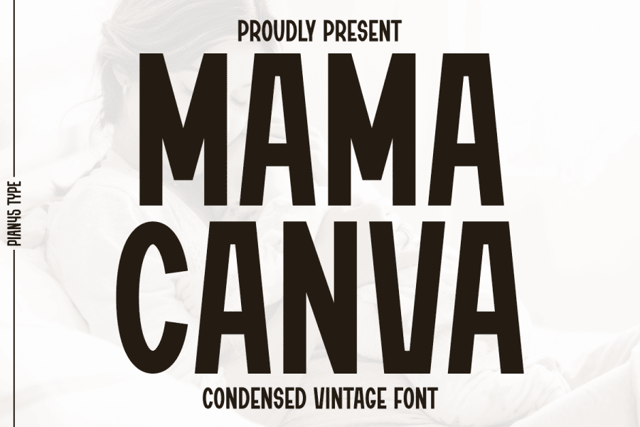 Mama Canva Font · 1001 Fonts