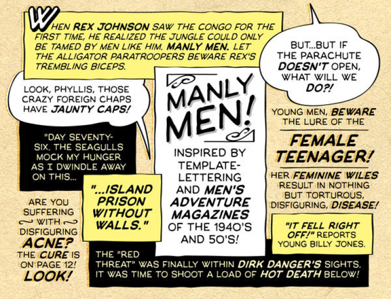 ManlyMen BB Font Family · 1001 Fonts