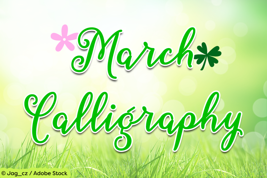 March Calligraphy Font · 1001 Fonts