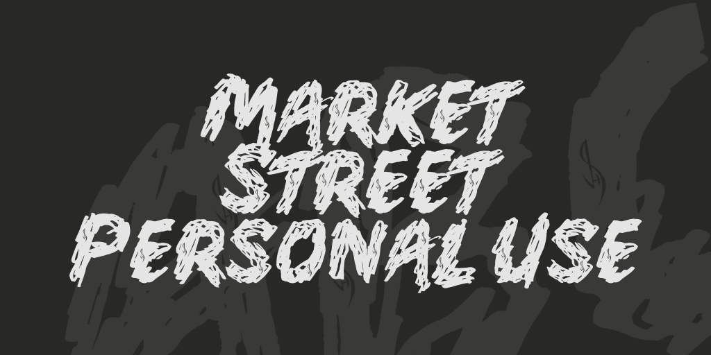 Market Street Personal Use illustration 1