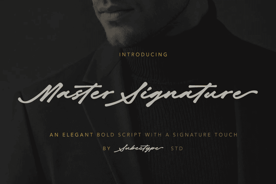 Master Signature Font · 1001 Fonts