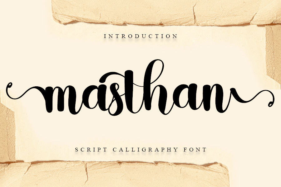 Masthan Font · 1001 Fonts