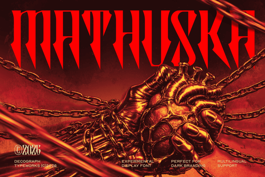 3 Free Aggressive, Geometric, Gothic Fonts · 1001 Fonts