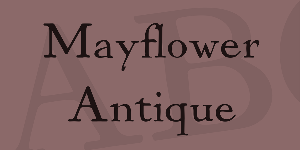 Mayflower Antique illustration 1