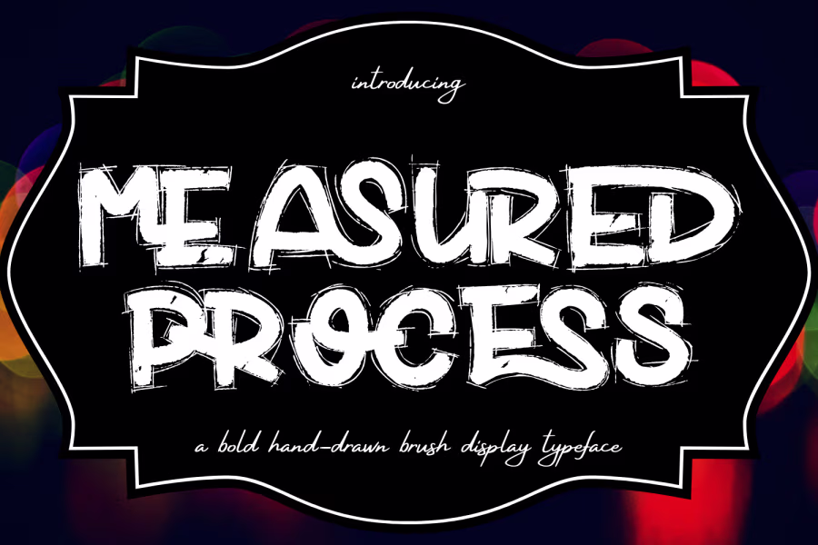Measured Process by 177 Studio — Free Font Download | NoBadFonts