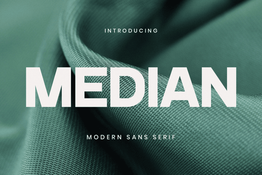 Medium Income Lettering Median Font · 1001 Fonts