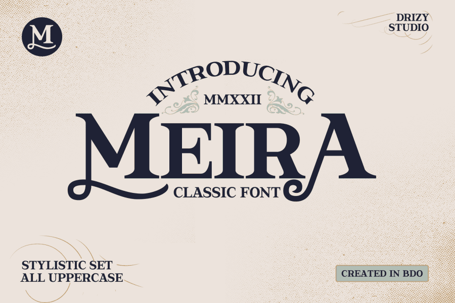 Meira Font · 1001 Fonts
