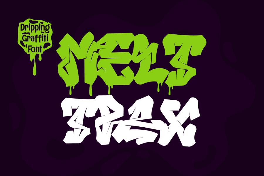 1 Free Halloween Graffiti Font · 1001 Fonts