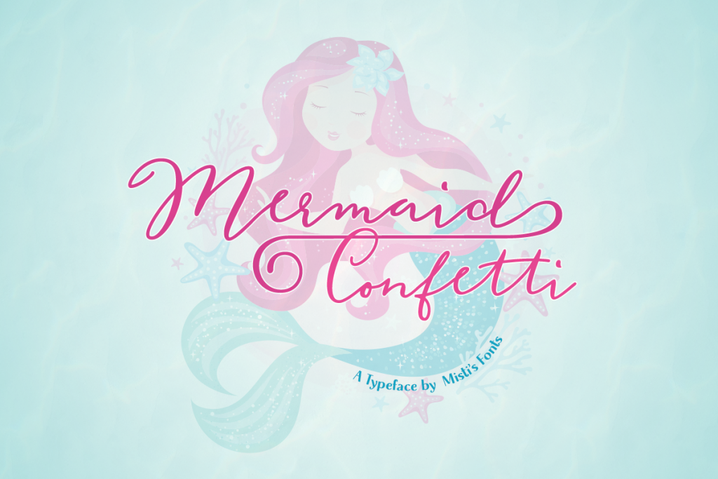 Mermaid Confetti illustration 2