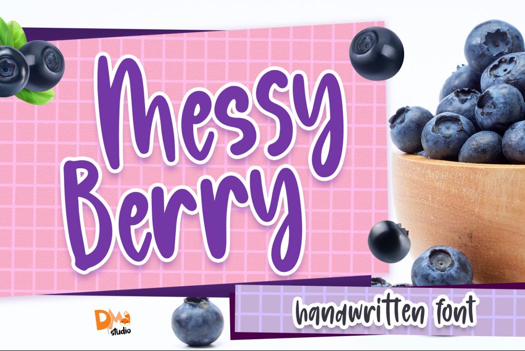 Messy Berry illustration 2