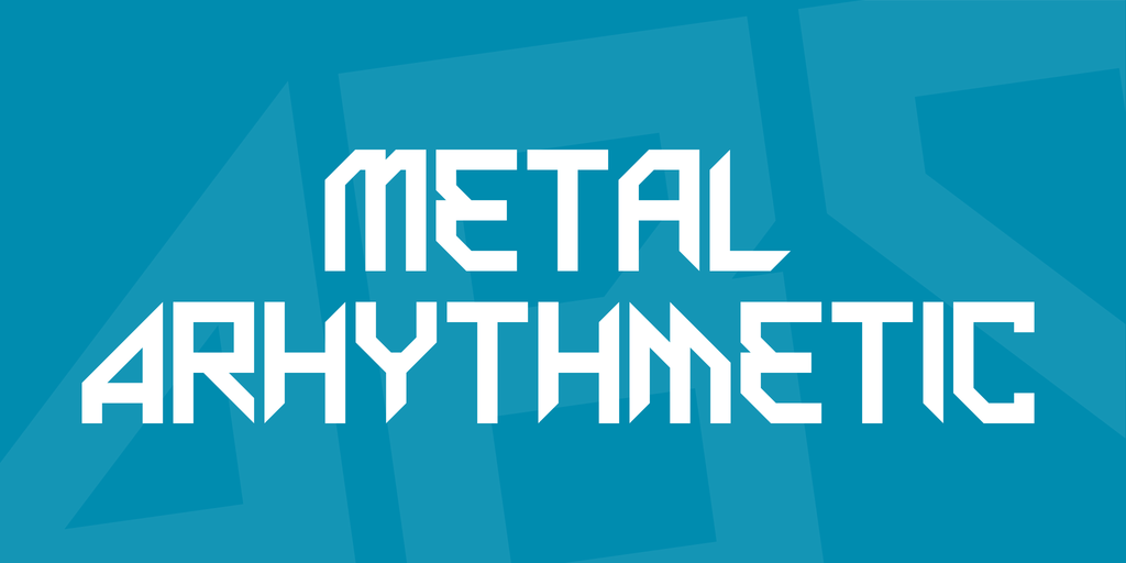 Metal Arhythmetic illustration 2