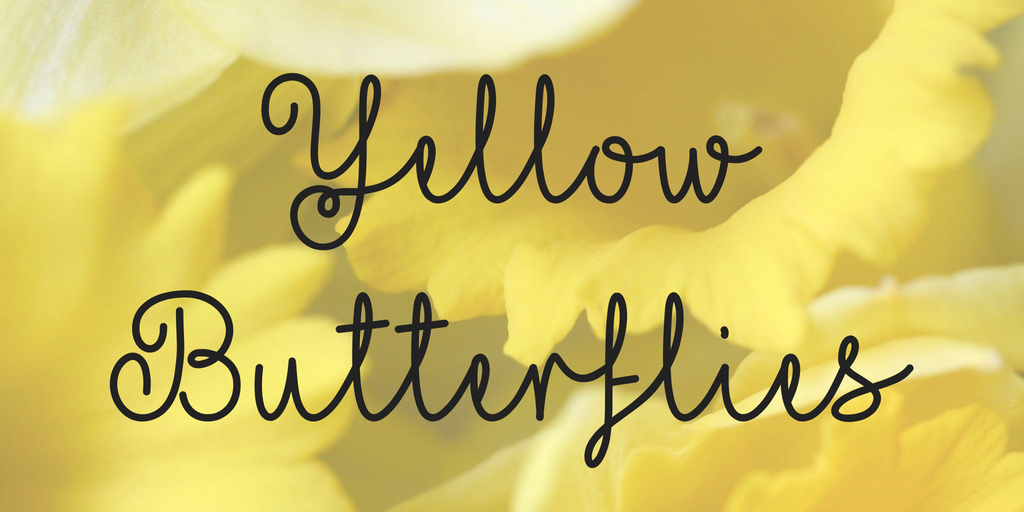 Yellow Butterflies illustration 6