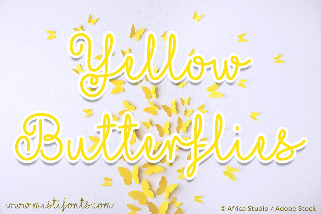Yellow Butterflies illustration 8