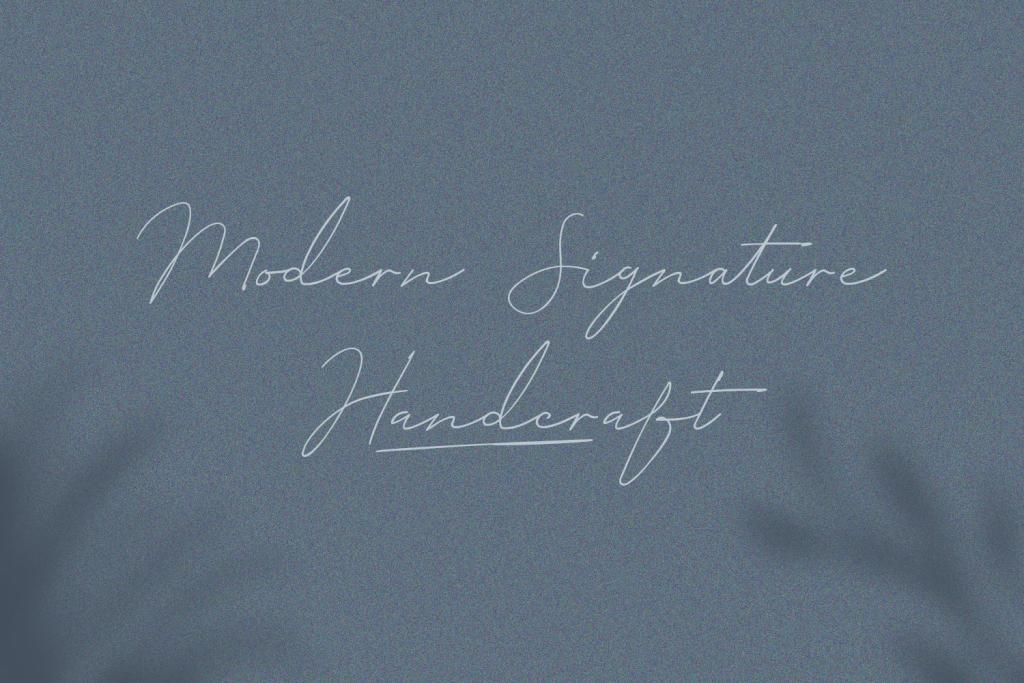 Milano Signature Script Font illustration 9