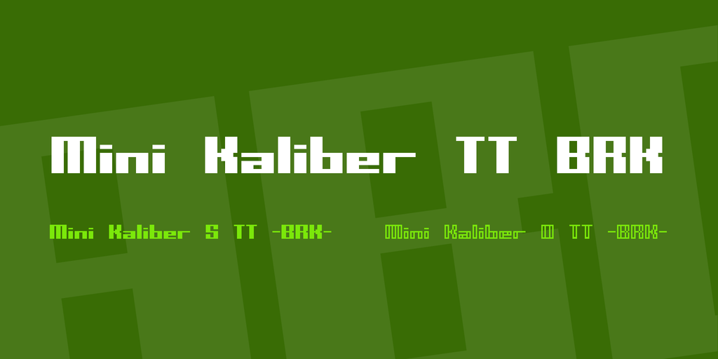 Mini Kaliber TT BRK illustration 1