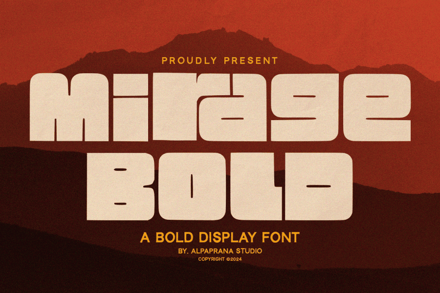 Mirage Bold Free Font · 1001 Fonts