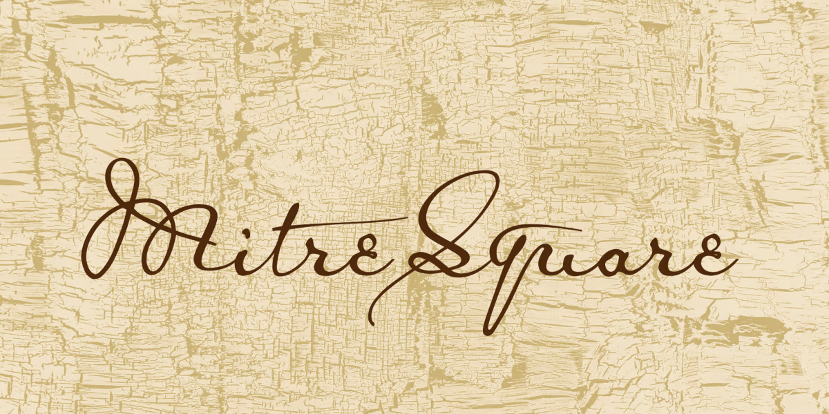 MitreSquare by Pia Frauss — Free Font Download | NoBadFonts