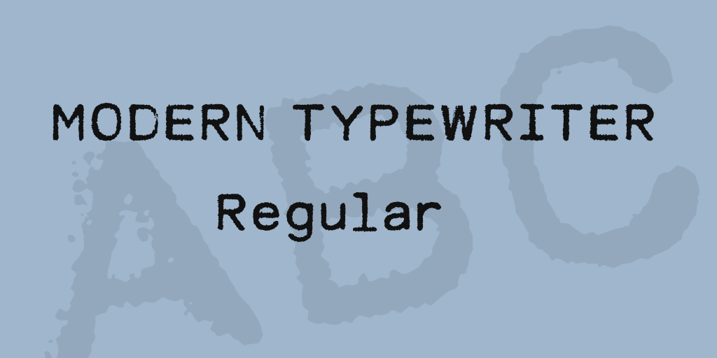 MODERN TYPEWRITER illustration 9