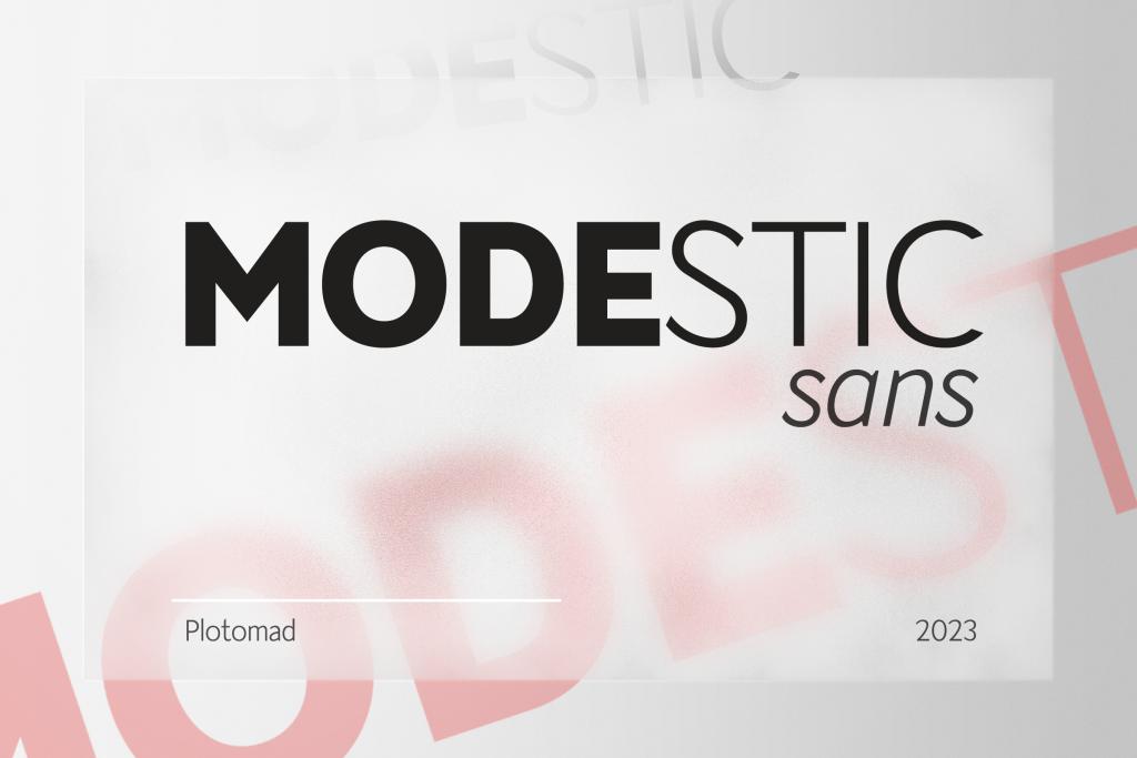Modestic Sans illustration 11