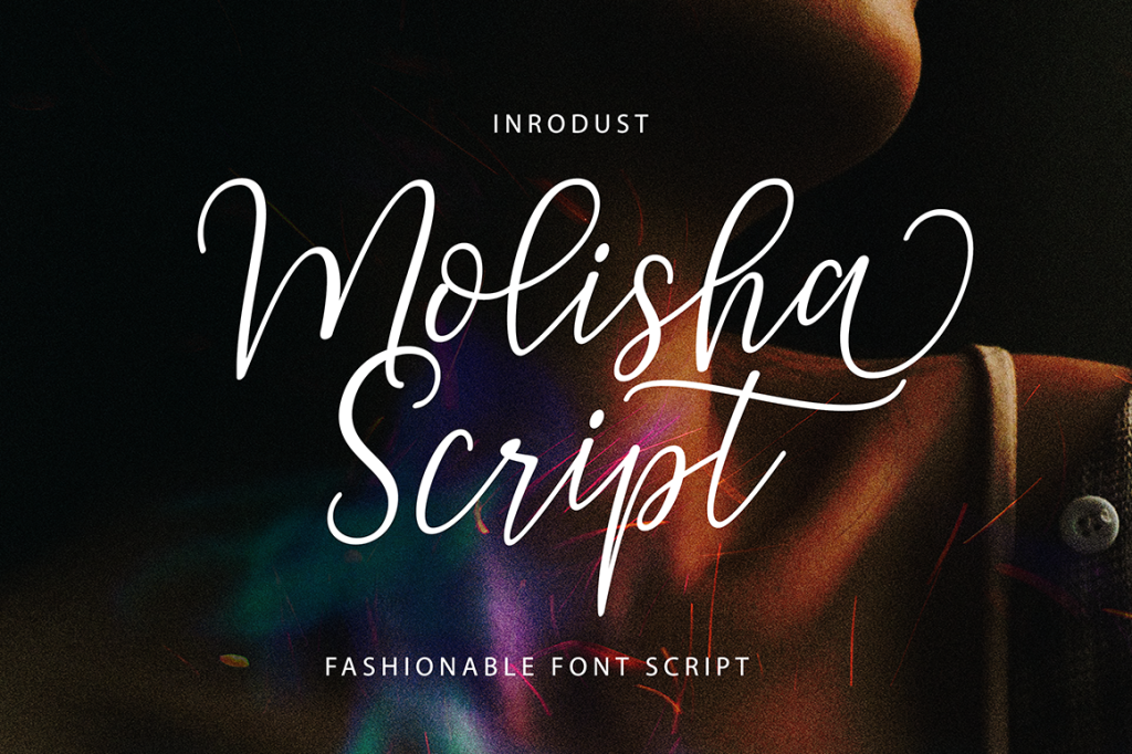 Molisha Script Font · 1001 Fonts