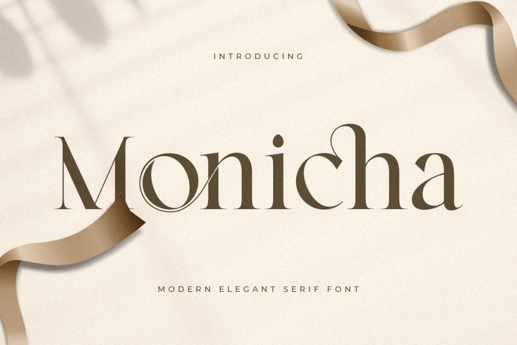 Monicha Font · 1001 Fonts