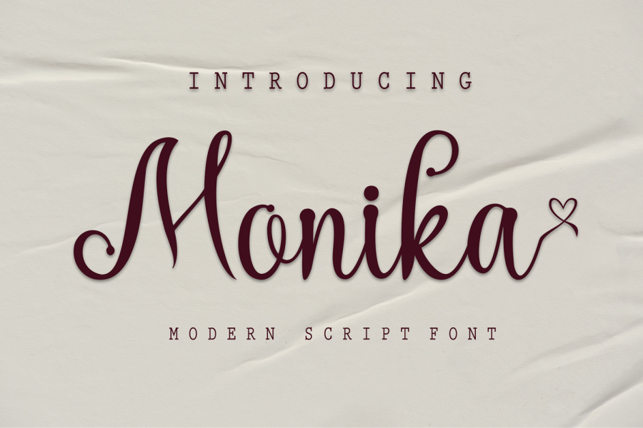 Monika Font · 1001 Fonts