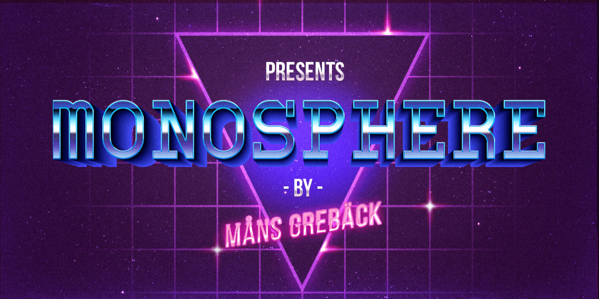 Monosphere Personal Use Font · 1001 Fonts