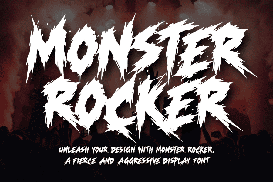 40+ Free Aggressive, Death Metal, Display Fonts · 1001 Fonts