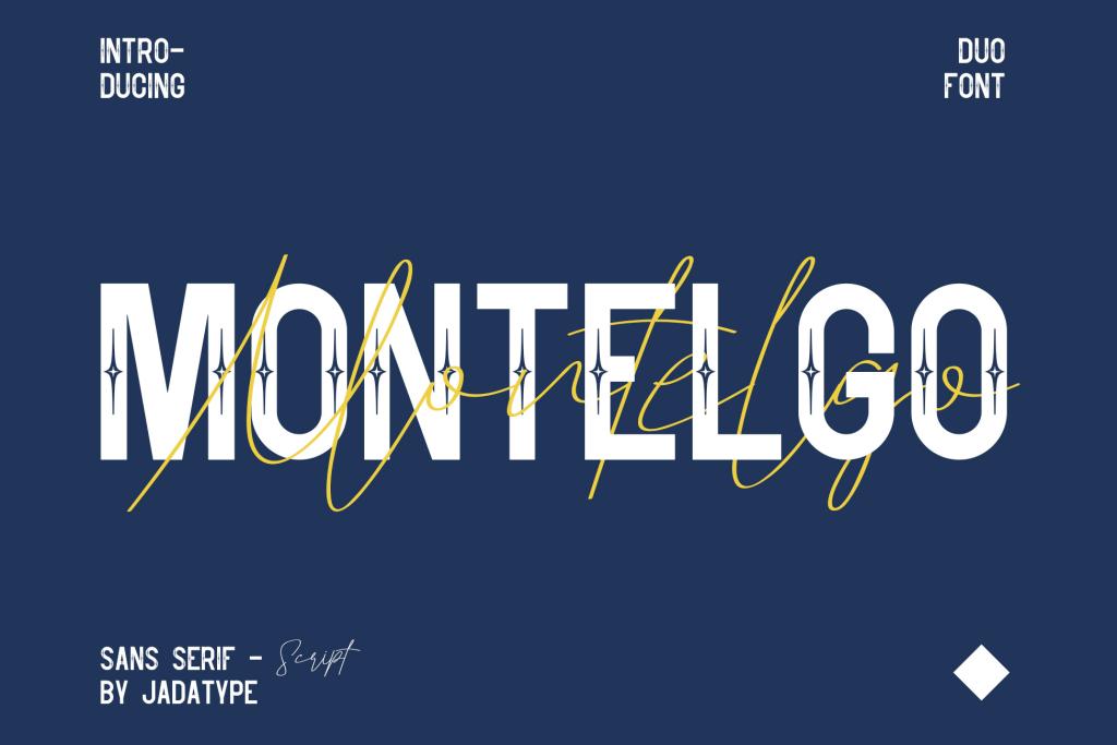Montelgo Script illustration 2