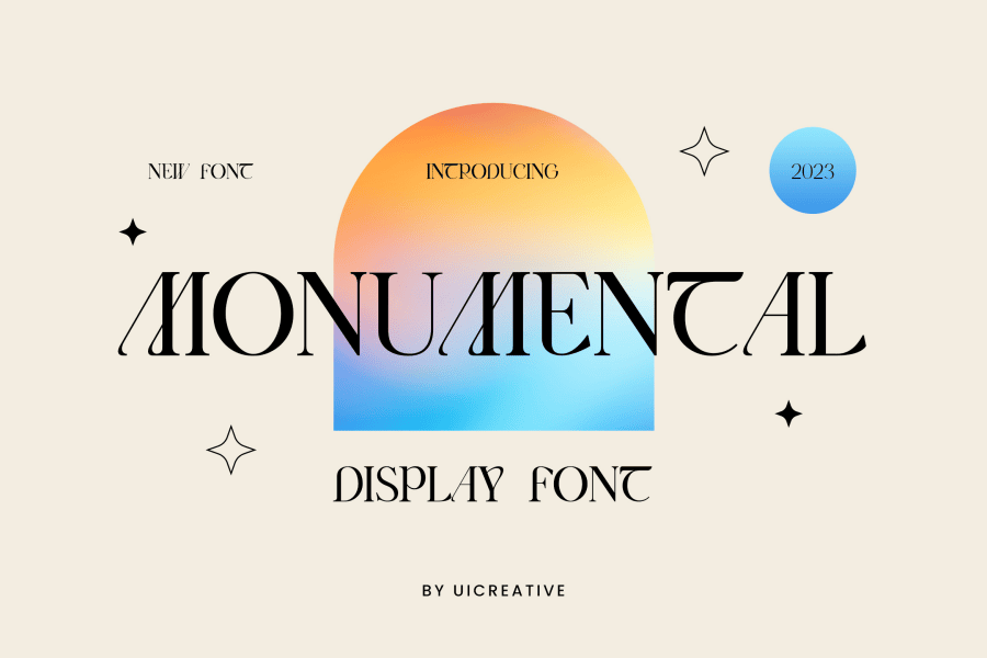 Monumental Font · 1001 Fonts