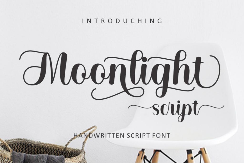 Moonlight Script illustration 1