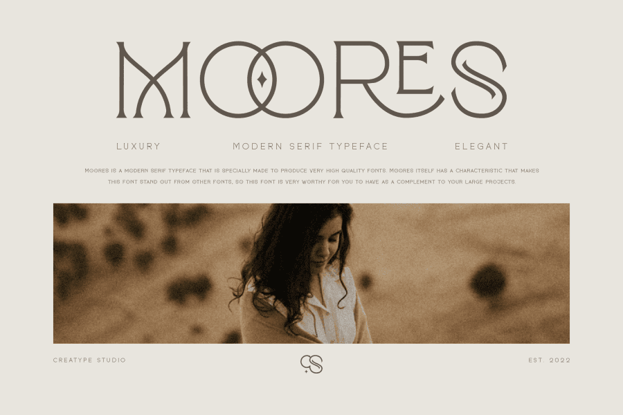 Moores-free Font · 1001 Fonts