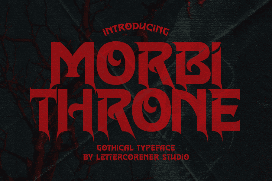 1 Free Gothic, Morbid Font · 1001 Fonts