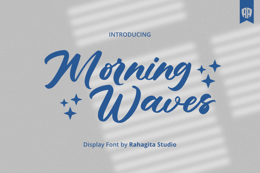 Morning Waves Font · 1001 Fonts