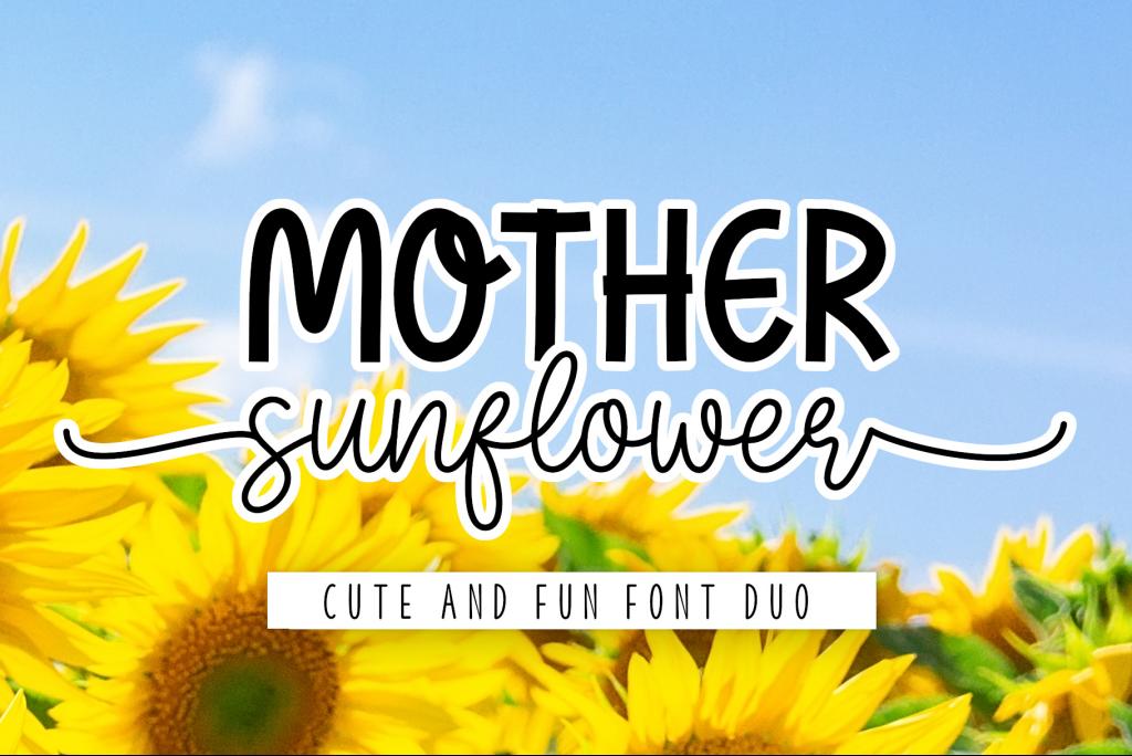 Mother Sunflower illustration 2