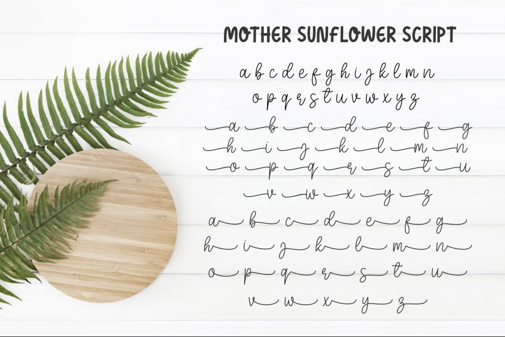 Mother Sunflower illustration 8