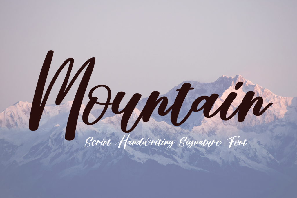 Mountain illustration 2