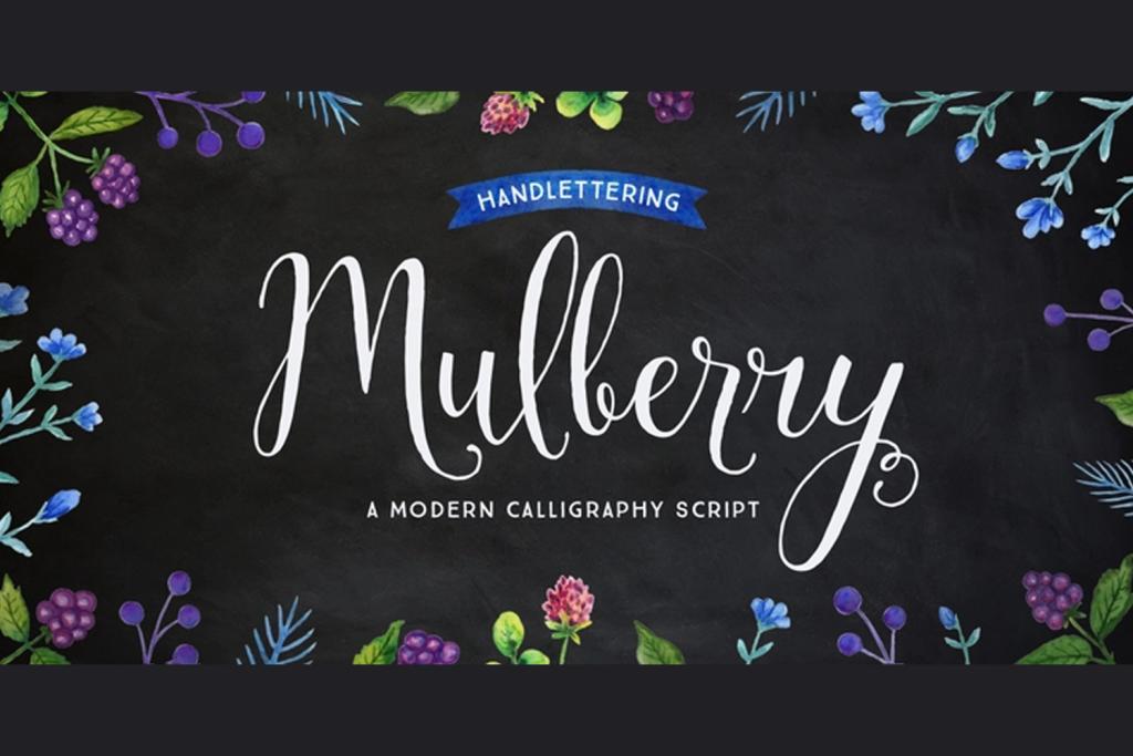 Mulberry Script illustration 2